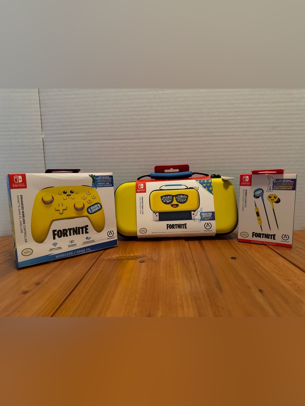 Power A Fortnite Peely Pack-Nintendo Switch accessory bundle